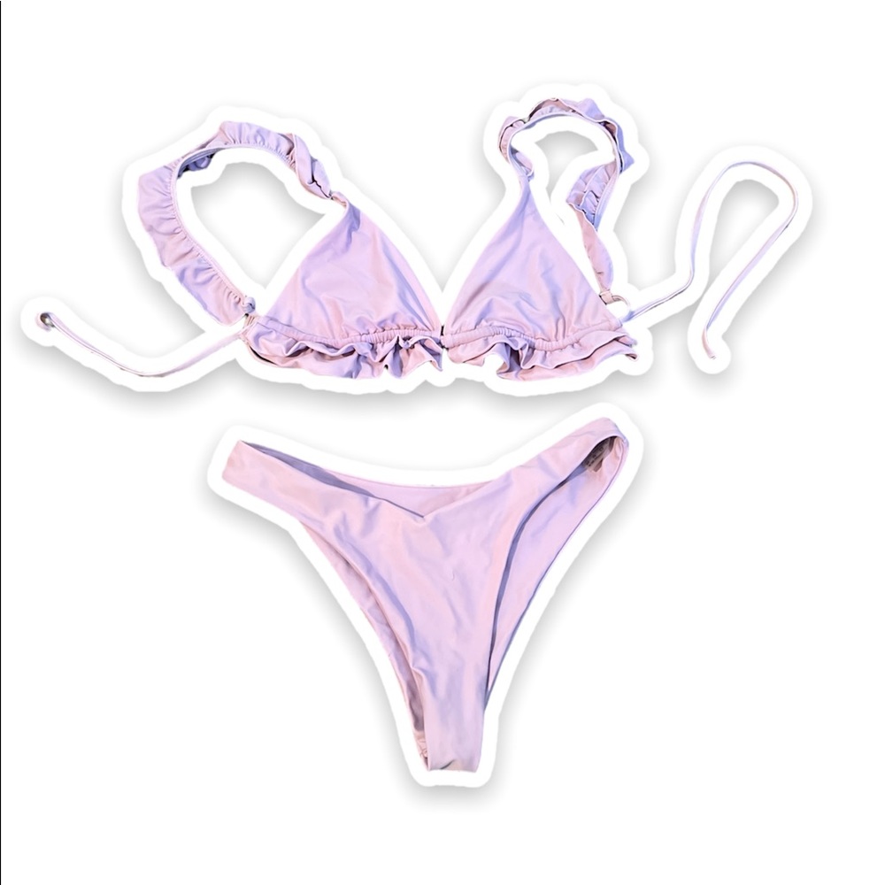 Light purple two piece Size: L Zaful